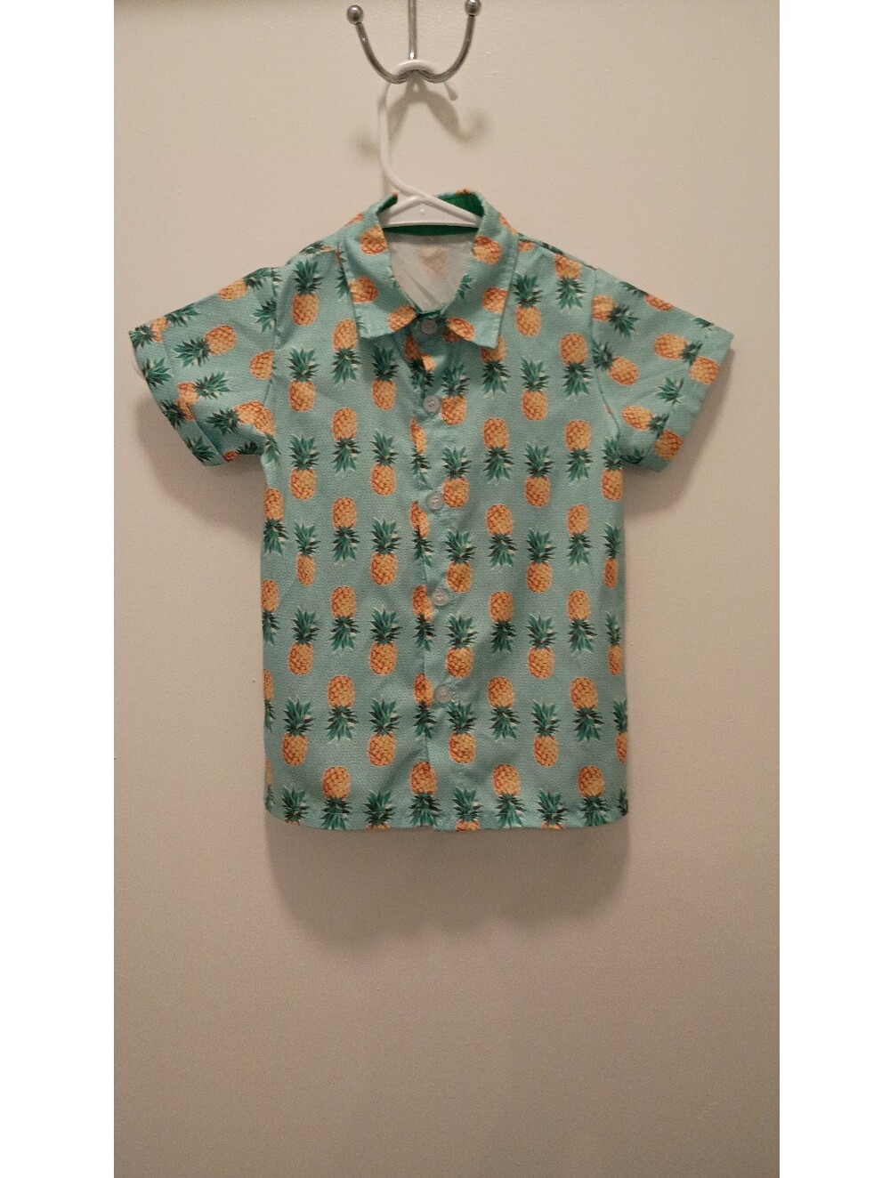Pineapple Button Down Shirt